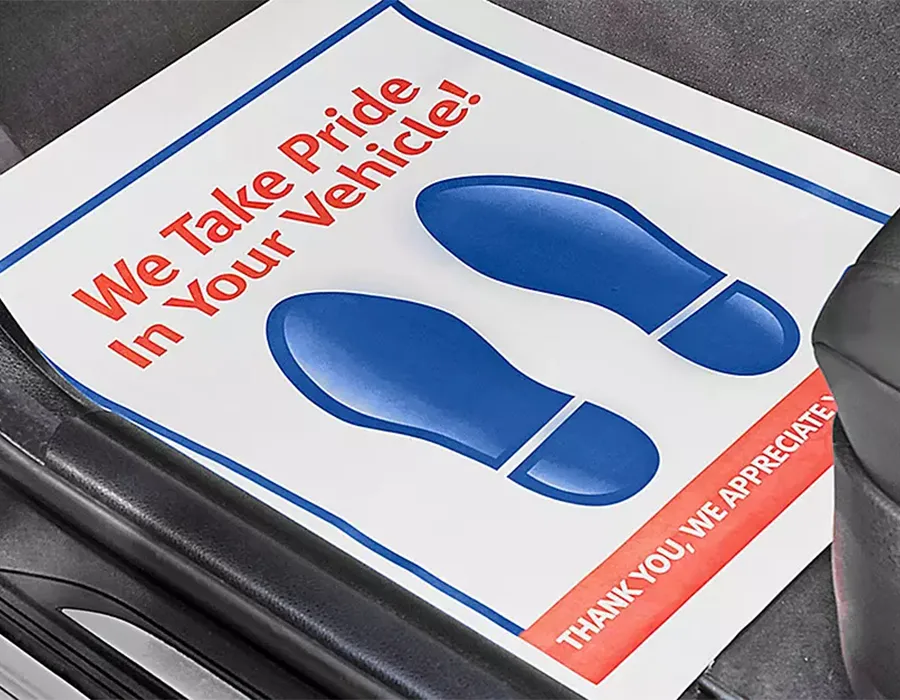 Custom Car Mat Branding Dubai