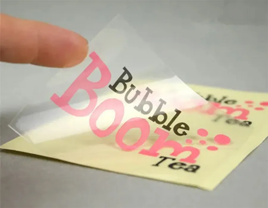 Transparent PVC Stickers Dubai